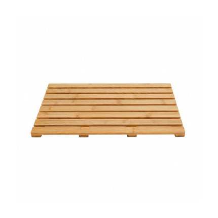 Bamboo Bath Mat – Non-Slip, Shower Bath Sauna