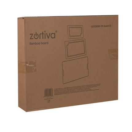 Bamboo Cutting Board Set with Stand – 3 Sizes, Drainage Grooves