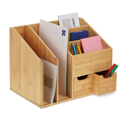 Bamboo Desk Organiser