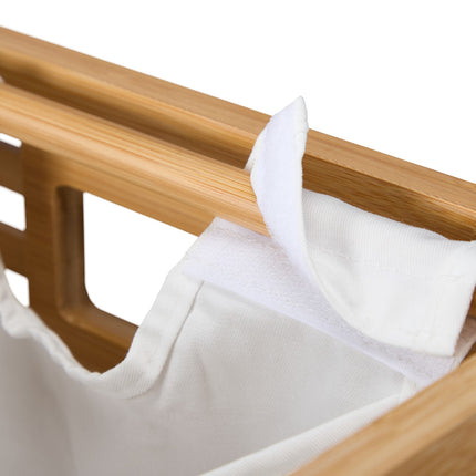 Bamboo Laundry basket with 2 sacks
