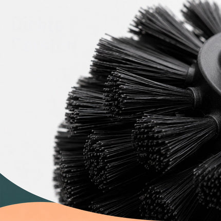 Bamboo & Stainless Steel Toilet Brush Set with Holder