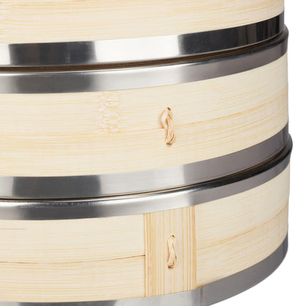 Bamboo Steamer 3 Tier