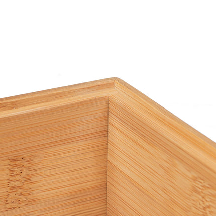 Bamboo Storage Box 4 Compartments
