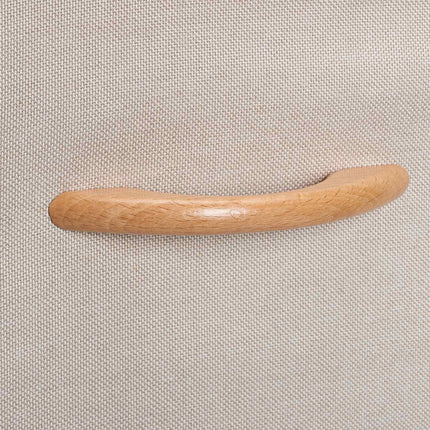 Bamboo Storage Unit with 4 Fabric Drawers