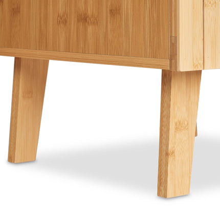 Bamboo bathroom cabinet