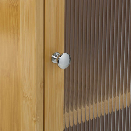 Bamboo bathroom cabinet