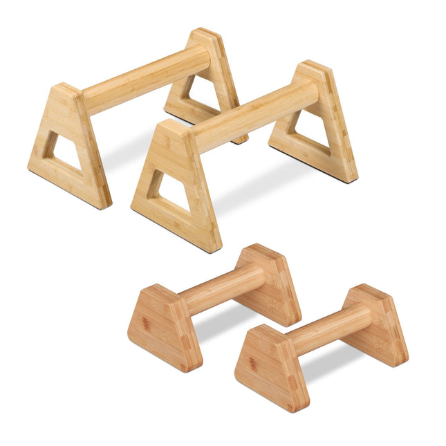 Bamboe bankdrukgrepen, 4-pack