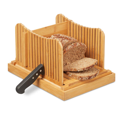 Bamboo bread cutter