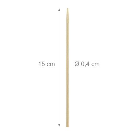 Bamboo cake sticks - 1000 pcs