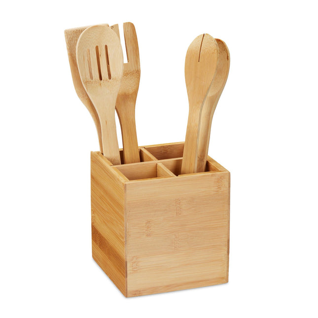 Bamboo cutlery set