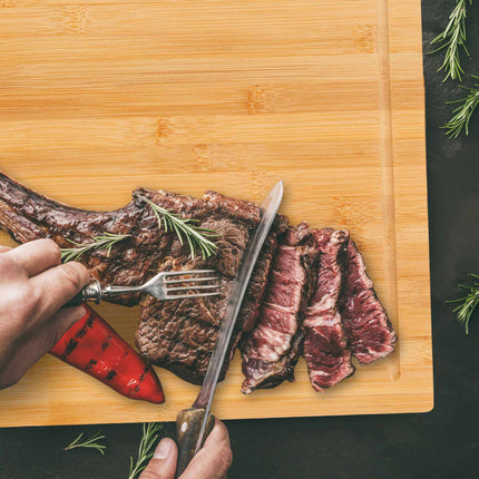 Bamboo cutting board - set of 2