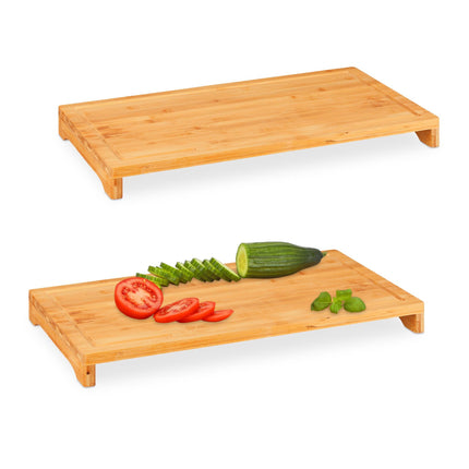 Bamboo cutting board - set of 2