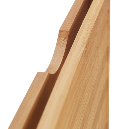 Bamboo cutting board with 6 mats