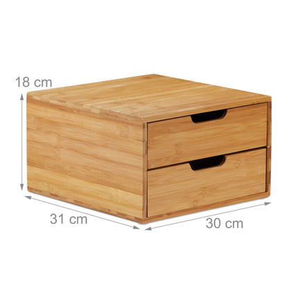 Bamboo insert box