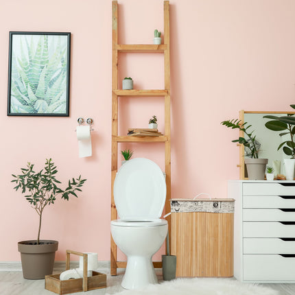 Bamboo laundry basket 2 compartments