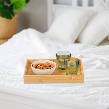 Bamboo serving tray