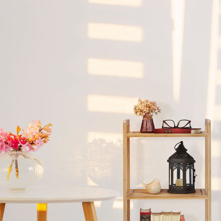 Bamboo shelf with 3 shelves