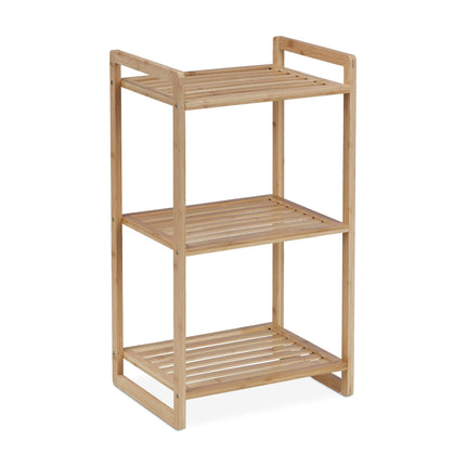 Bamboo shelf with 3 shelves