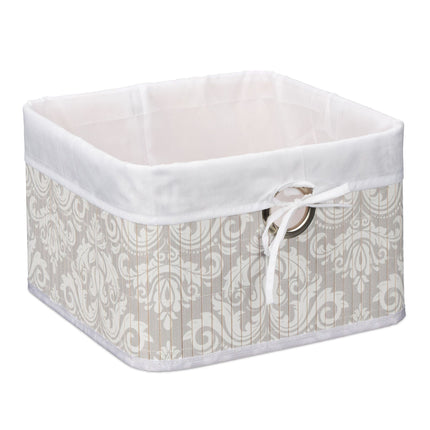 Bamboo storage basket