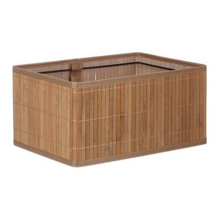 Bamboo storage baskets - set of 6