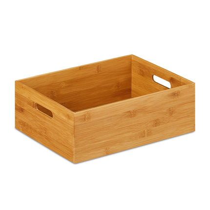 Bamboo storage box