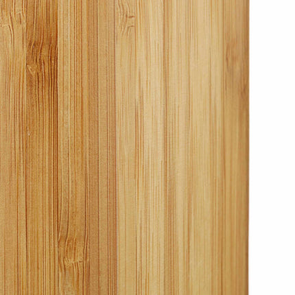 Bamboo toilet brush holder