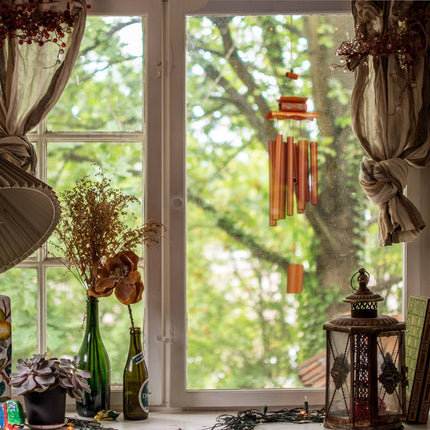 Bamboo wind chimes