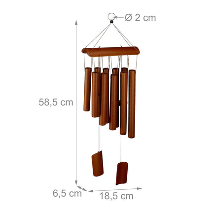 Bamboo wind chimes