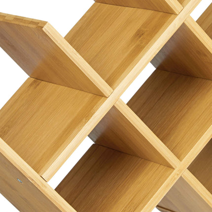Bamboo wine rack