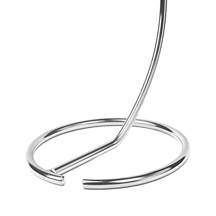 Banana Holder, Silver Metal – Prevents Bruising