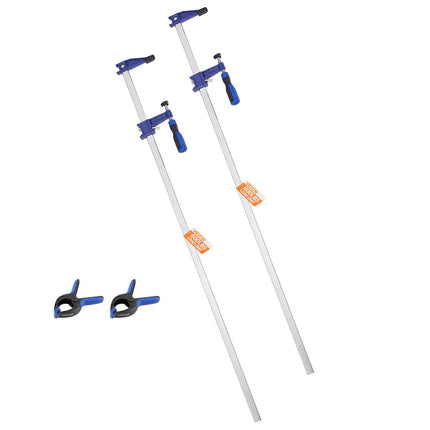 Bar Clamps, 2-Pack 36 In Opening, 600 Lb F-Clamps