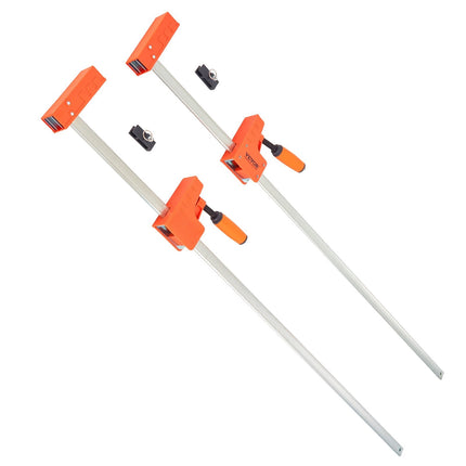 Bar Clamps, 2-Pack 50-Inch Parallel F Clamp, 1100 lb
