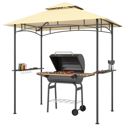 BBQ Gazebo, water repellent, flame retardant, 240x150x258cm