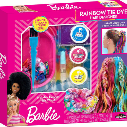 Barbie Hair Designer Set Rainbow Tie-Dye