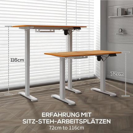 Electric height-adjustable bar table, 120x60cm, Anti-collision