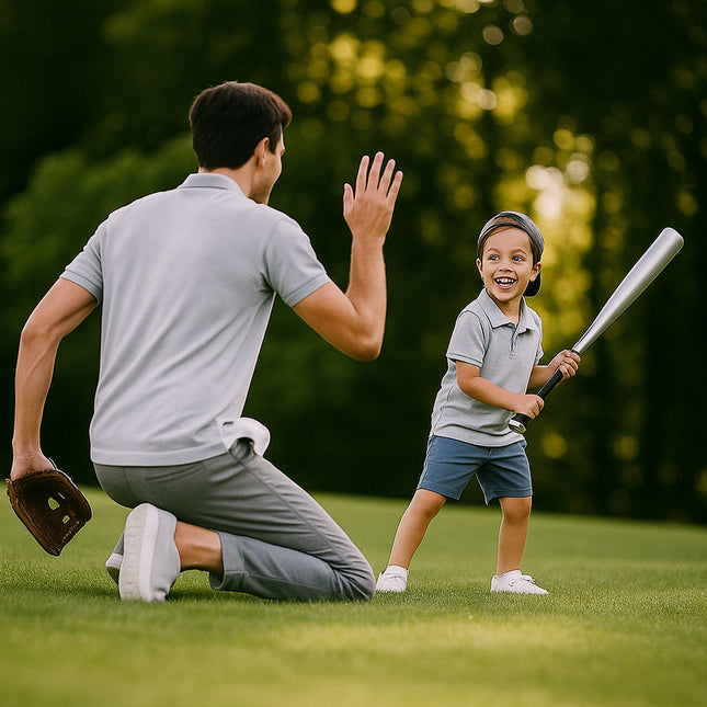 Kij baseballowy 18" aluminiowy, lekki dla początkujących