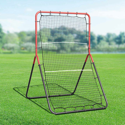 Baseball Rebounder Net 3 x 4.5 ft, 3-Zone Trainer