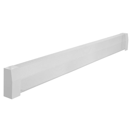 Baseboard Heater Cover, 6 ft Steel Replacement, White