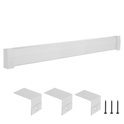 Baseboard Heater Cover, 6 ft Steel Replacement, White