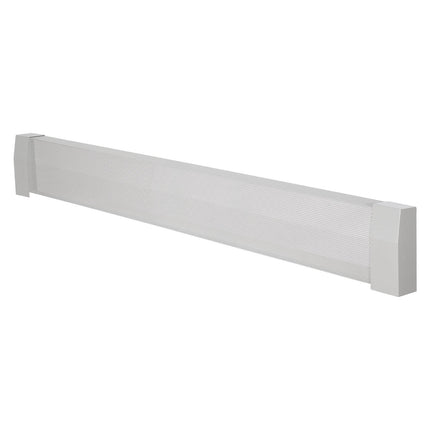 Baseboard Heater Cover Replacement, 5 ft Steel, White