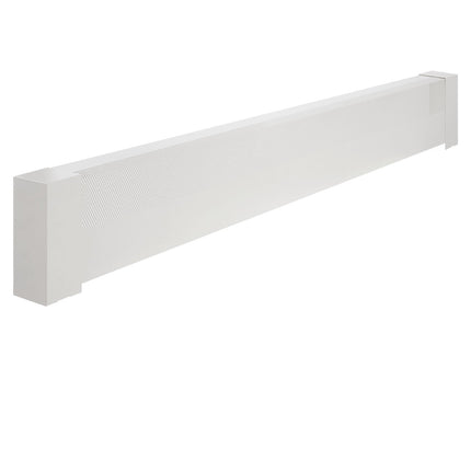 Baseboard Heater Cover Replacement, 6 Ft Steel, White