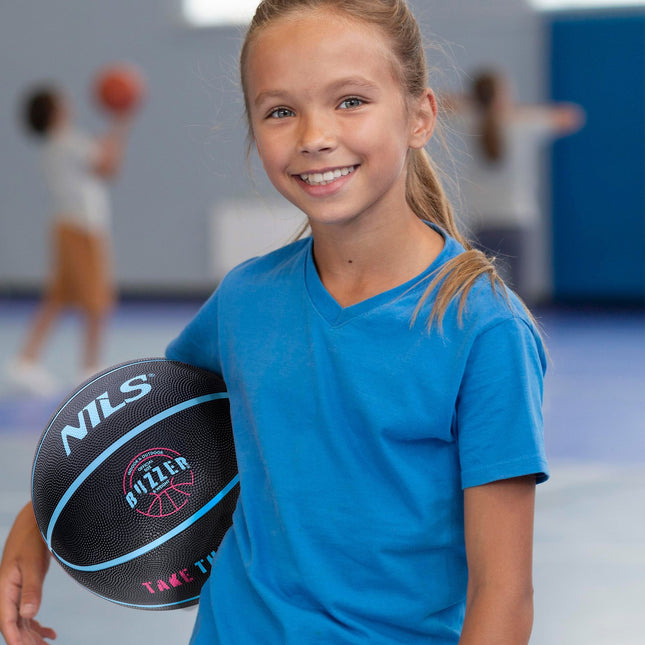 Basketbal Zwart Maat 5 - Binnen/Buiten Gebruik