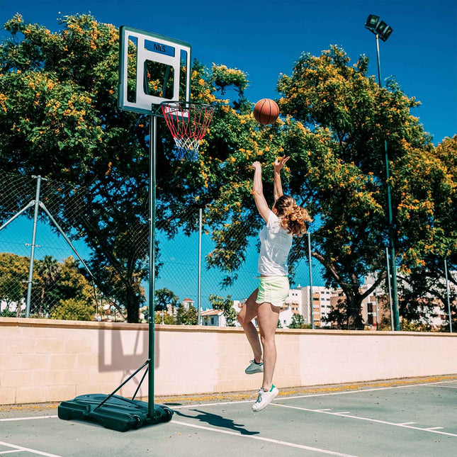 Basketbalring, verstelbare hoogte, binnen/buiten