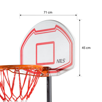 Basketball Hoop, Adjustable Height, Indoor/Outdoor