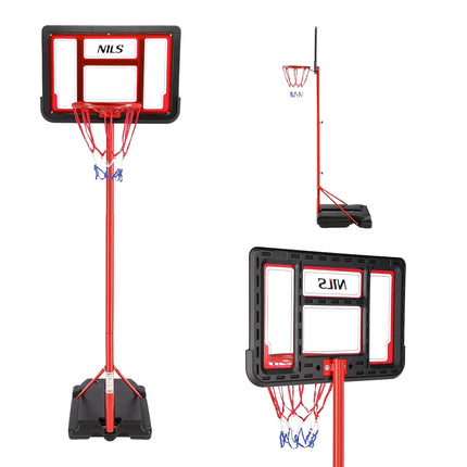Basketball Hoop, Adjustable Height, Indoor/Outdoor Use