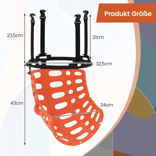 Basketball Return Attachment, 360 Rotating Rebounder