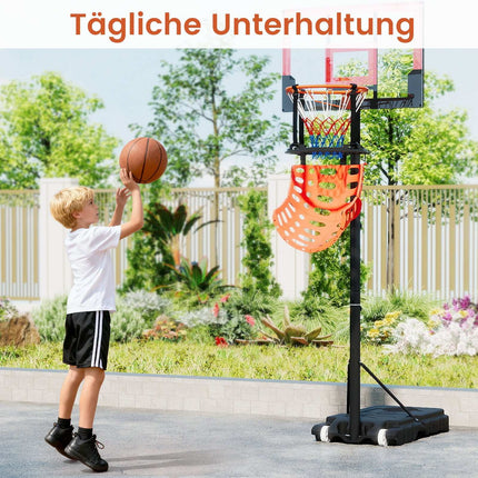 Basketball Return Attachment, 360 Rotating Rebounder