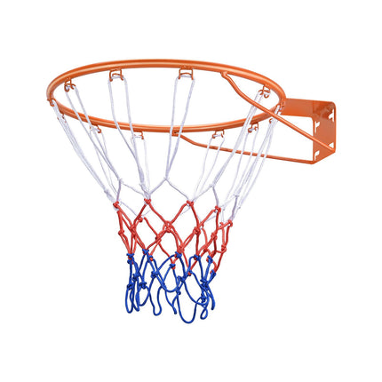 Basketball Rim 18-Inch Breakaway Steel, Wall Mount, Net