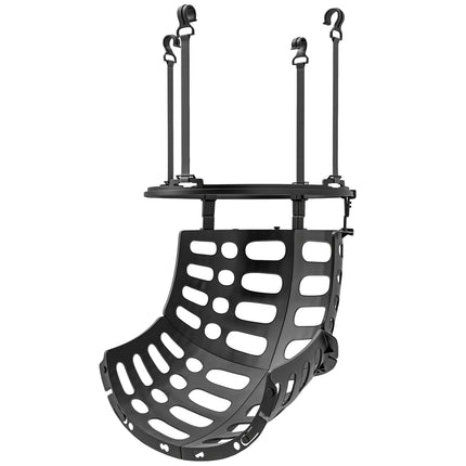 Basketball rebound system, 360° rotating return, indoor/outdoor
