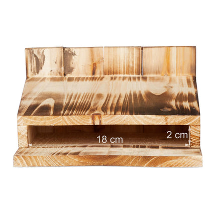 Bat Box Set, Flamed Fir Wood, 2 Pieces